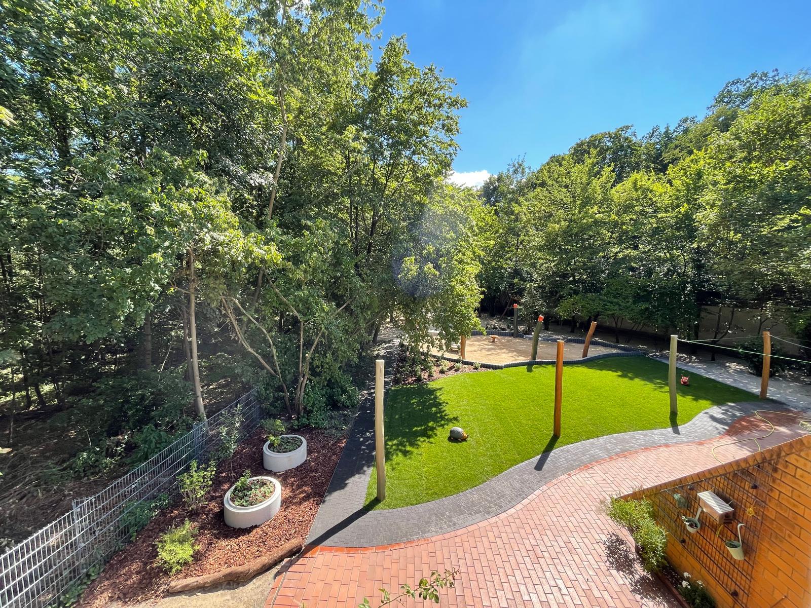 Beispiel für Spielplatzbau